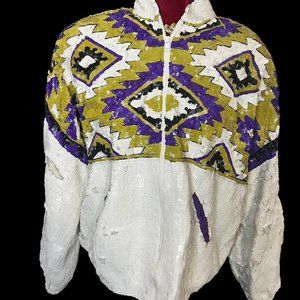 Vintage Modi Sequin Jacket